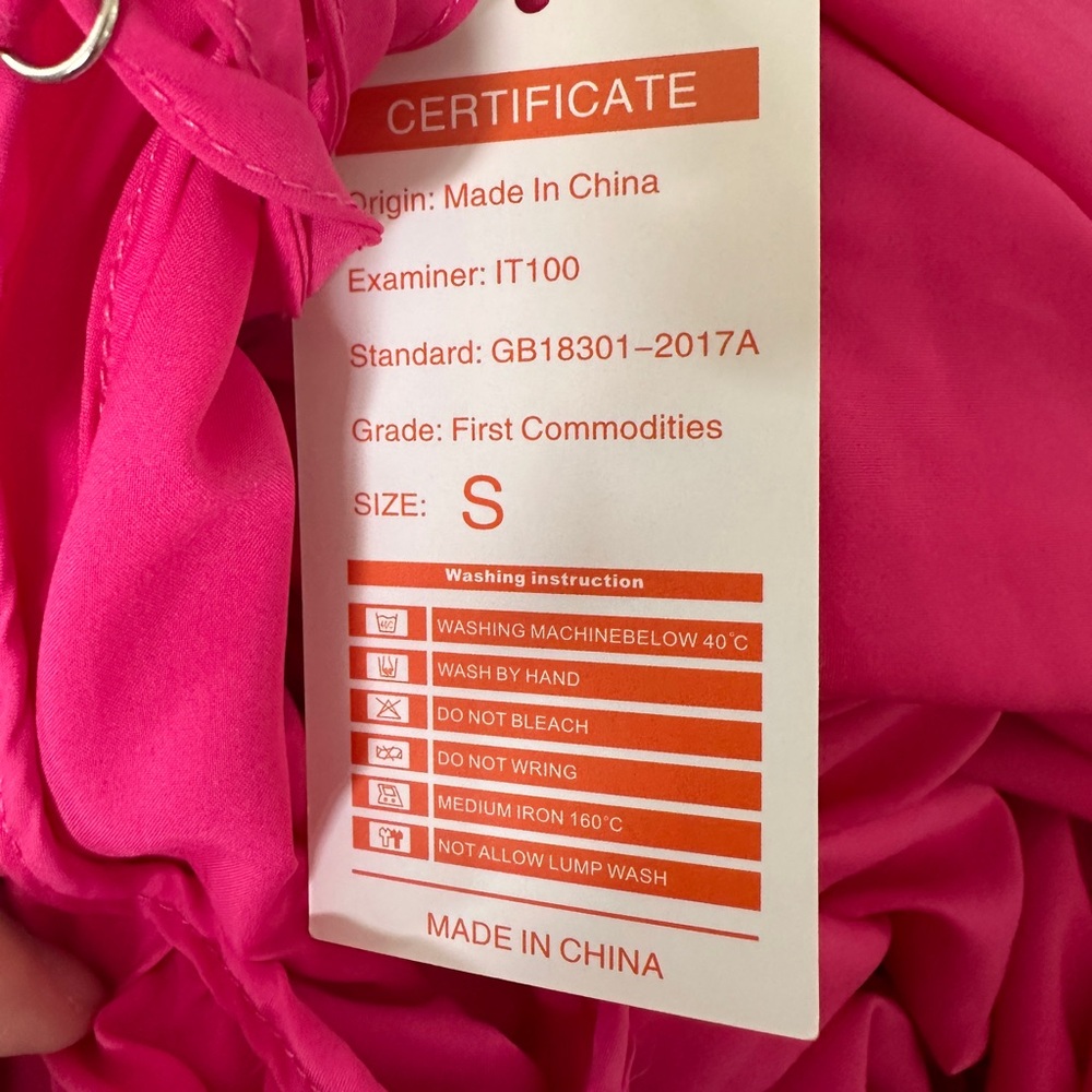 Pink Ruffled Tiered Maxi Sundress - Picture 4 of 4